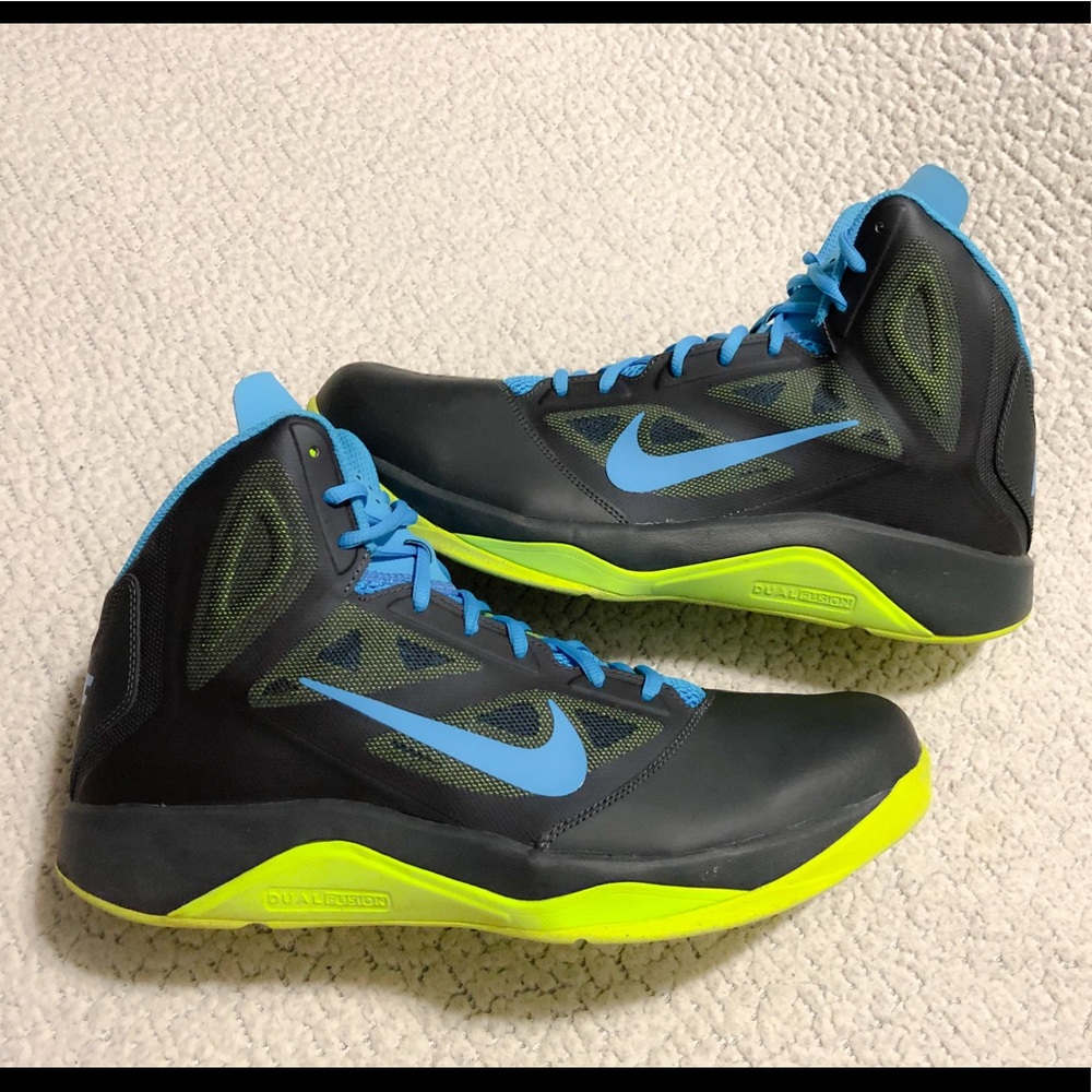 NIKE Dual Fusion BB II Men’s Basketball Shoes. - Picture 5 of 9